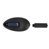 Black Velvets Plug vibrant Rimmer Velvet 11 x 4.2 cm Noir